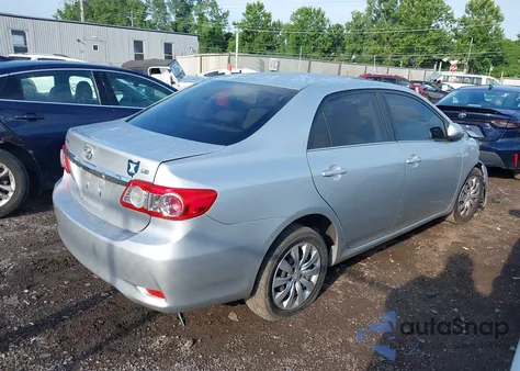 2013 Toyota Corolla Le from USA, damaged, VIN JTDBU4EE2DJ116468